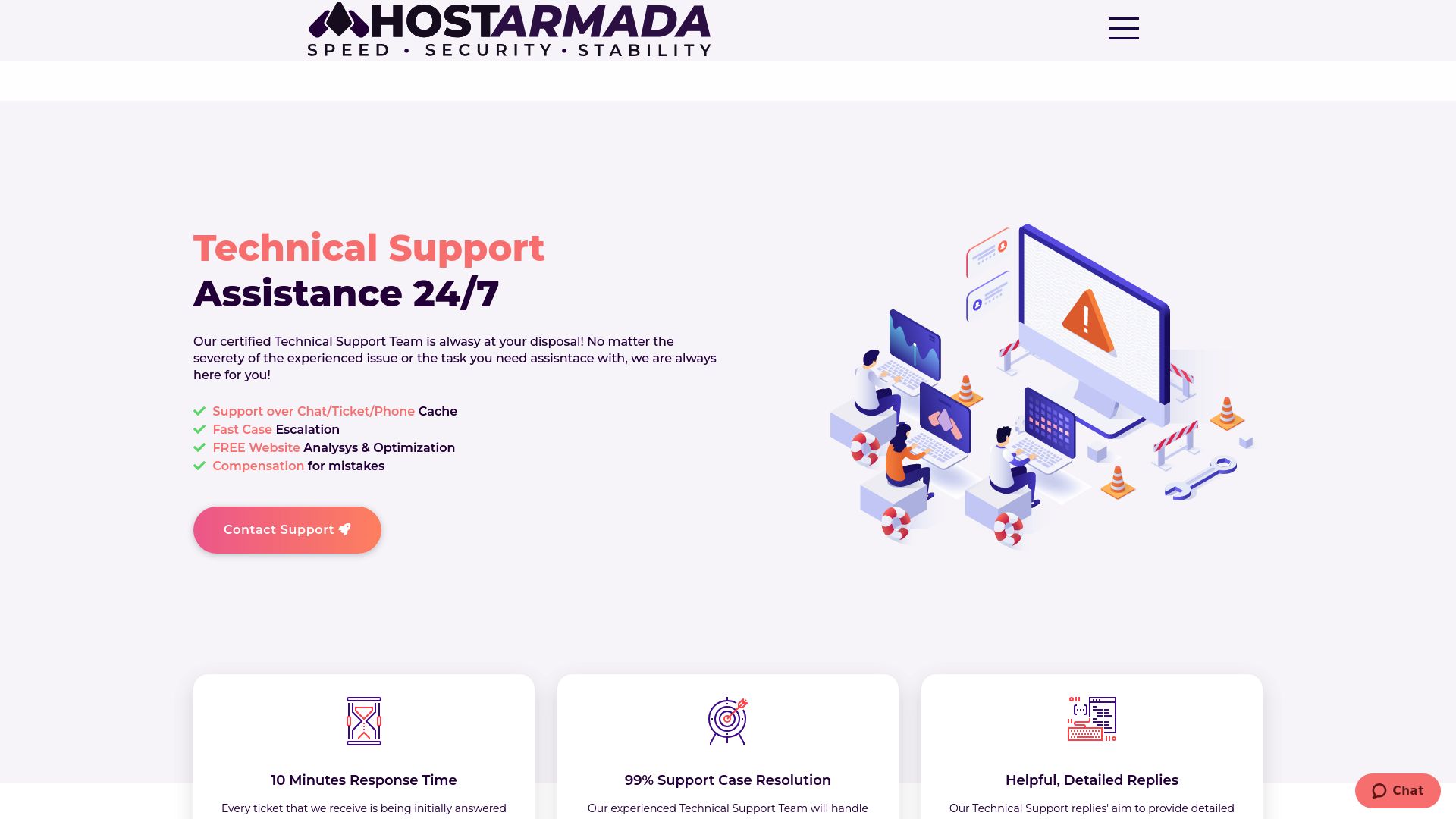 HostArmada Support Page