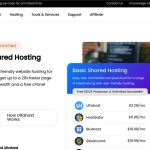 Ultahost Review - Website Screenshot